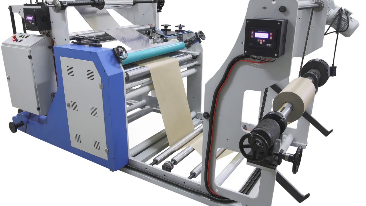 Paper converting machines (SM009 LAMINATEUR COLLAGE CELLOPHANE)