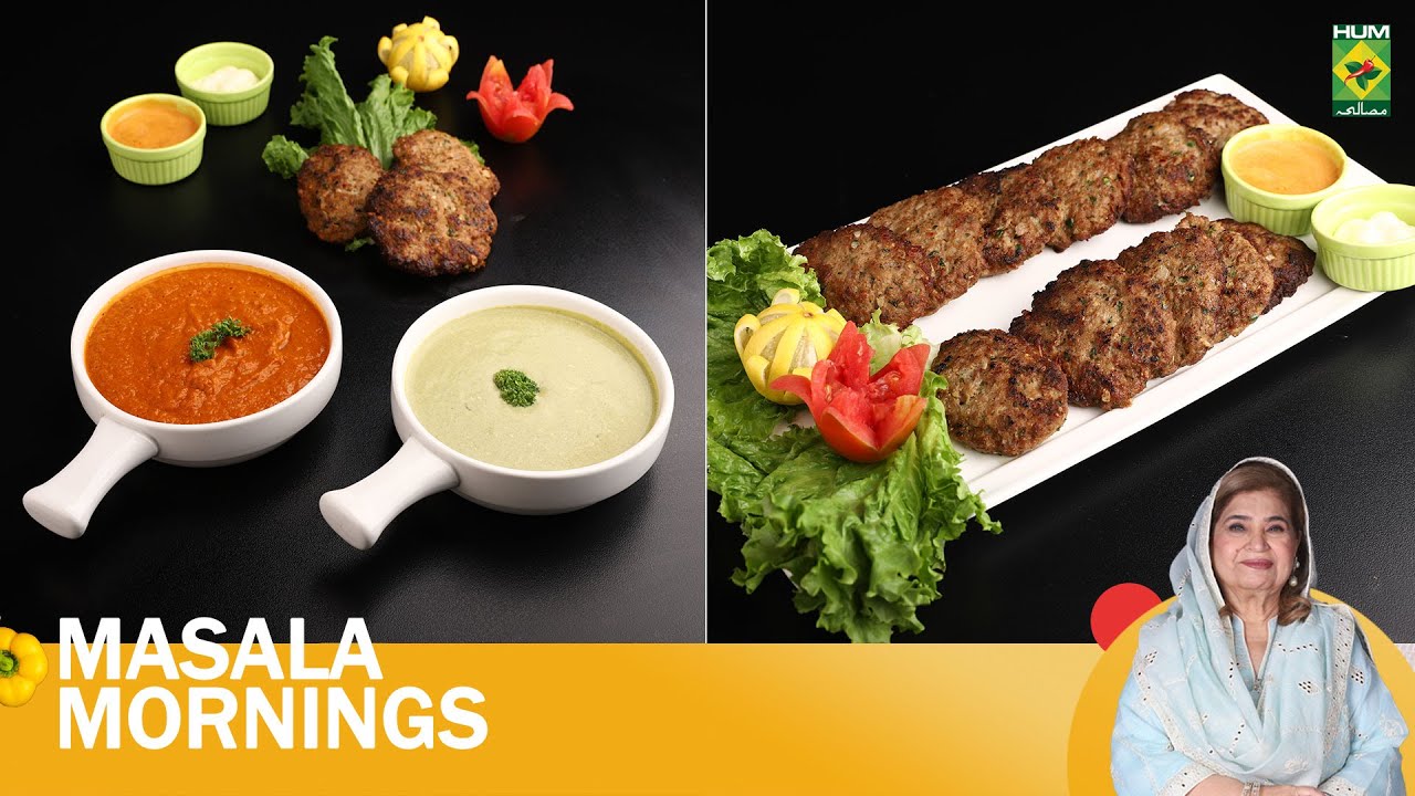 Dahi qeema kabab & Tamatar mirch chatni: Masala Mornings | Shireen Anwar (07 Feb 2025) Masala TV