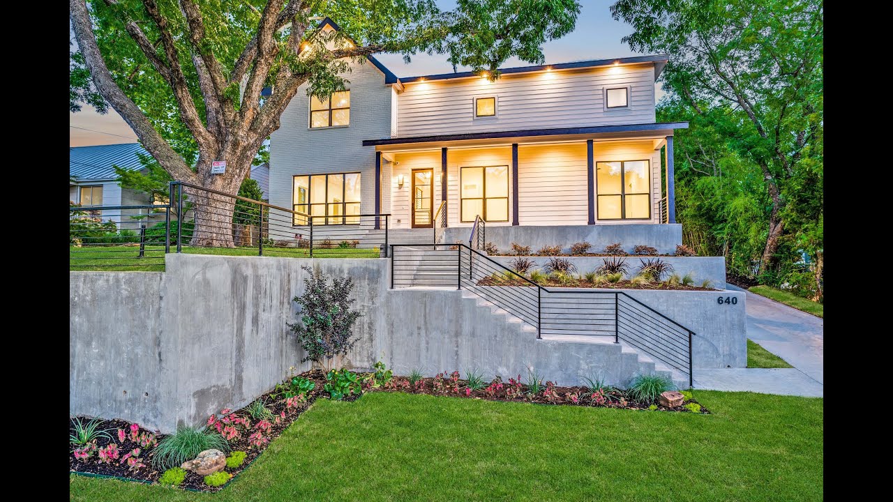 640 W Colorado Blvd | Dallas. TX 75208 | New Construction Home (Kessler Park Area)