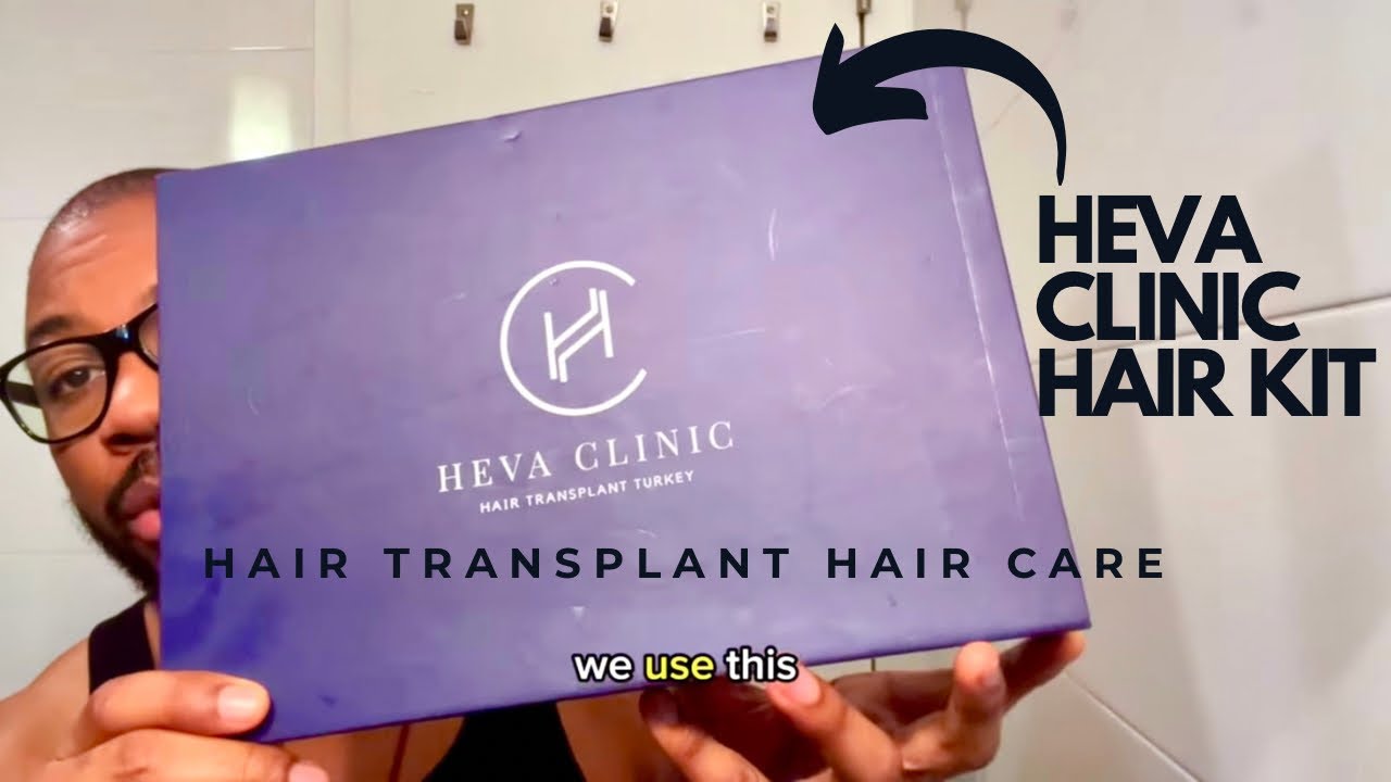 Heva clinic hair care kit review- Post hair transplant procedure.