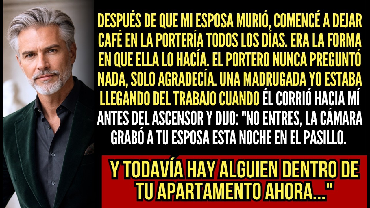 Yo Dejaba Café Listo Para El Portero Cada Mañana. Una Madrugada, Él Corrió Hacia Mí Y Dijo: 