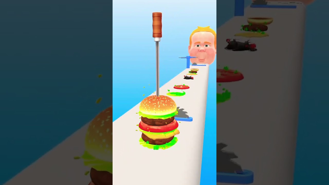 ||🍔🍔🍔Burger🍔🍔🍔|| Gameplay walkthrough Android,IOS All Levels 