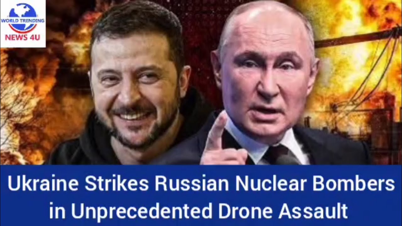 🇺🇦🇷🇺 Ukraine Destroys Russian Nuclear Bombers in Siberia | Deep Drone Strike Revealed! #Trump #Nato