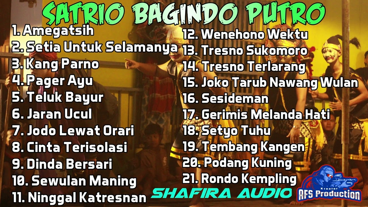 MP3 Full Abum Jaranan SATRIO BAGINDO PUTRO { Spesial Punokawan } By Shafira Audio || AFS PRODUCTION