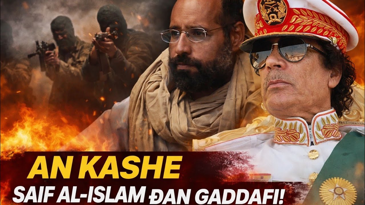 🚨DA-DUMI DUMI-AN KASHE SAIF AL-ISLAM ƊAN GADDAFI? Sirrin Harin da Ya Girgiza Libya