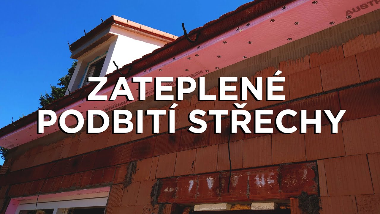 Podbití střechy