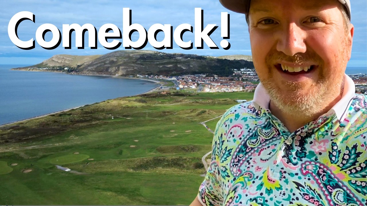 Как выглядит гандикап 14 на 18 лунках... [Гольф-клуб North Wales Golf Club Links]