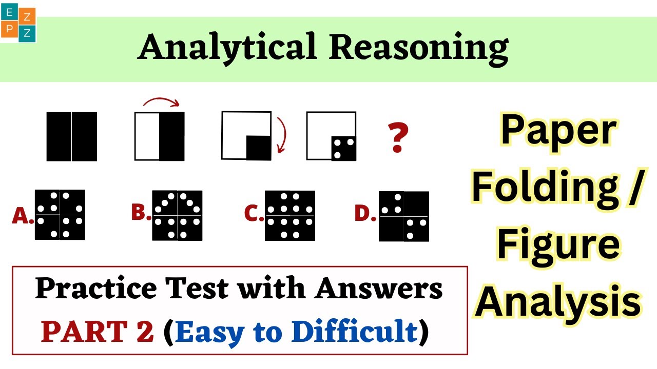 Fold and Unfold: Paper Folding Reasoning Quiz Challenge | PART 2