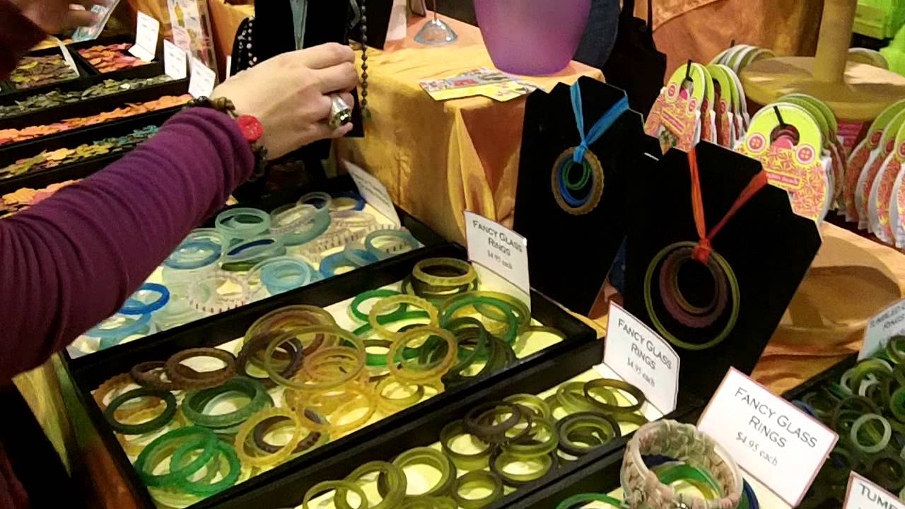 Tucson Gem Show, Glass Garden Beads -The Best Bead Show