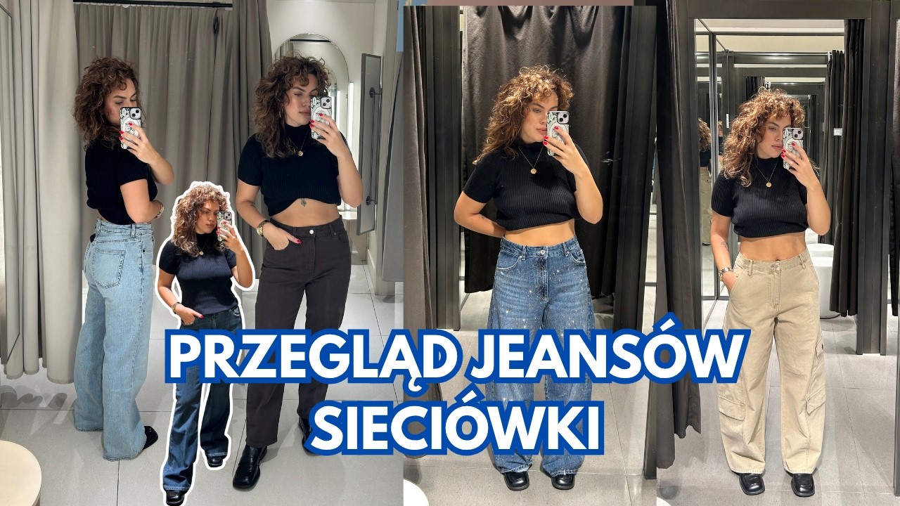 Zara, H&M, Mango - mierzymy jeansy! Kt&oacute;re najlepsze?