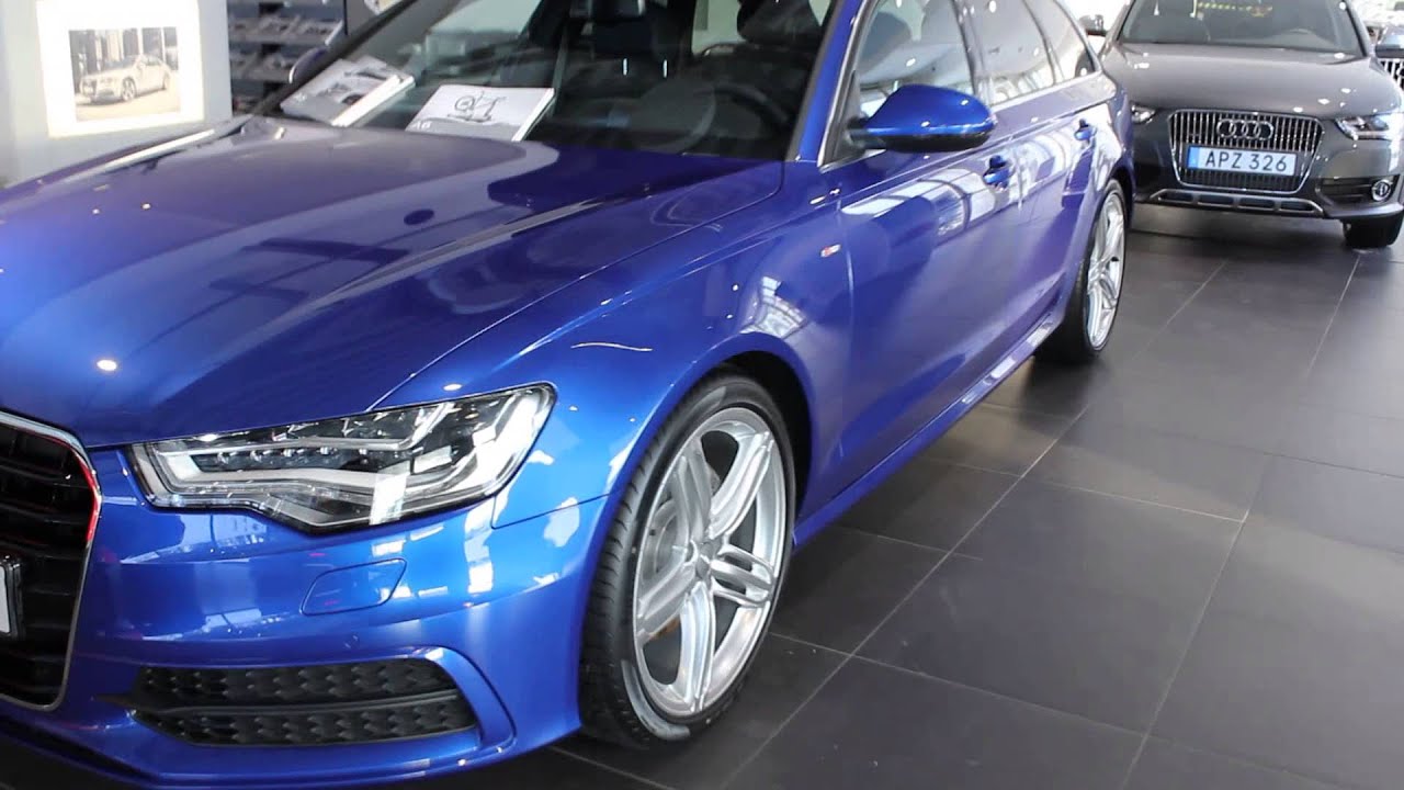 Sepang blue 2014 Audi A6 3.0 TDI Quattro (Audi Exclusive)