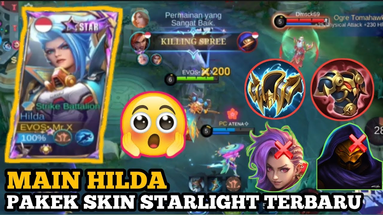 TERNYATA BAGUS JUGA SKIN STARLIGHT HILDA TERBARU INI. #hildamlbb #hildaexplaner2026