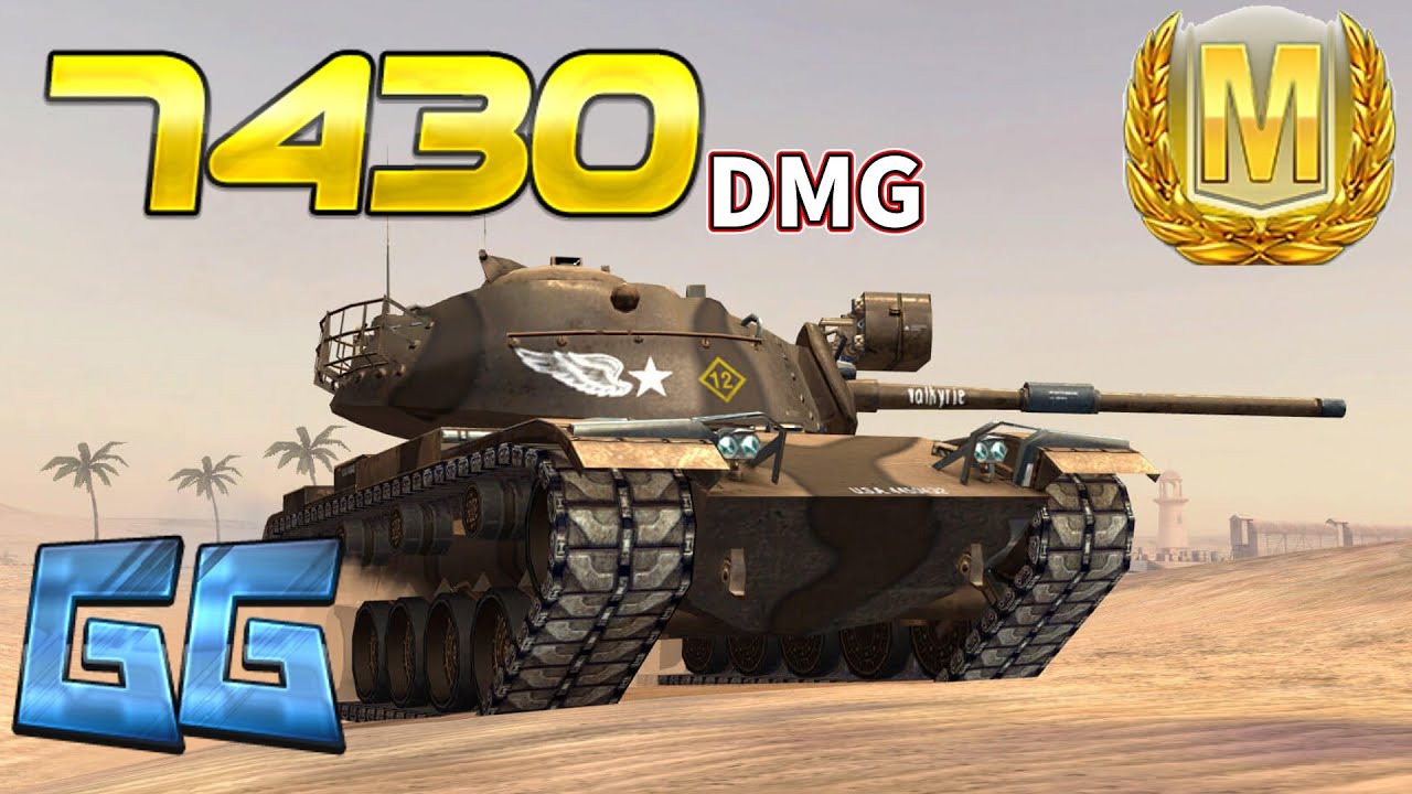 【ゆっくり実況】敵にプロがいても諦めるな！割と丁寧に実況してみた  Tier10 MT M60 Mバッジ【WoTBlitz】