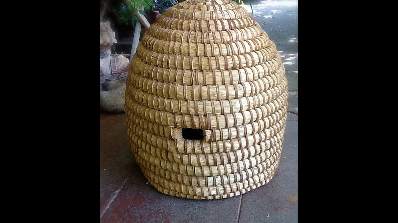 Как сделать улей из соломы