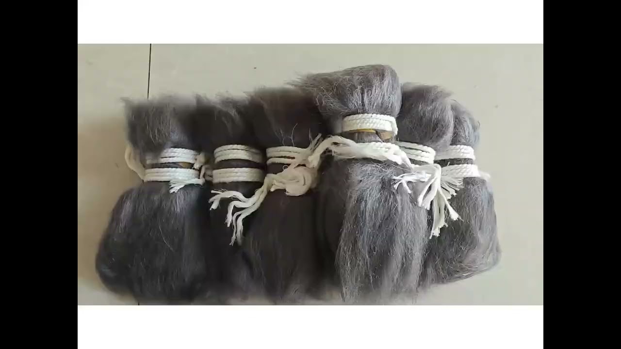 Discover the Magic of Dyed Yak Hair: Perfect for Wigs, Theater Costumes, and Beards!