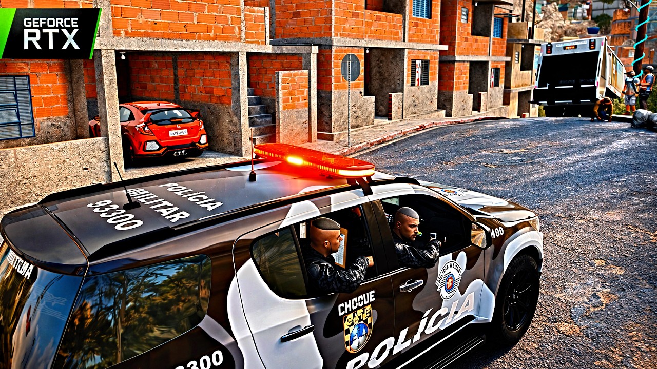 TROCAÇÃO DE TIRO NA FAVELA CONTRA BANDIDOS DO MADURINHO + POLICIAIS ABATIDOS! | GTA 5 POLÍCIA
