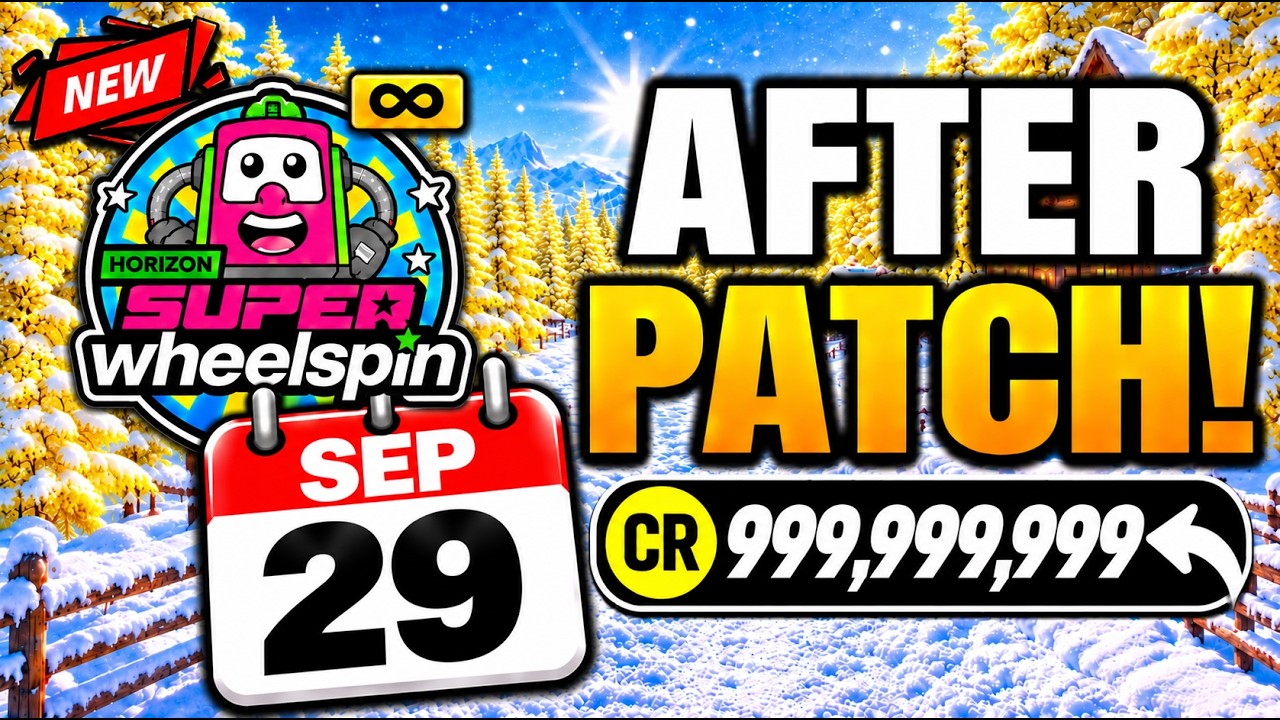 *NEW* SEP 26 AFTER PATCH! ✅ New Super Wheelspins Farm Glitch! Credits Farm Glitch fh6/FH6 Glitches