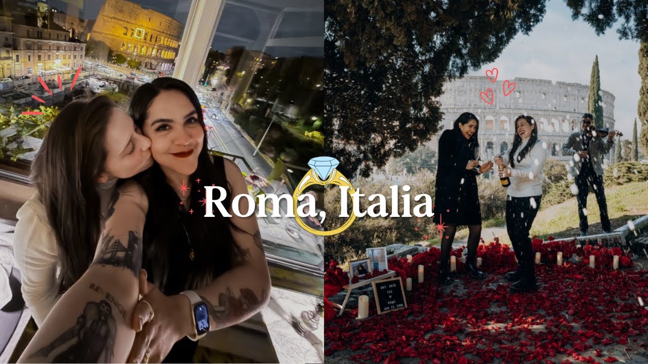 ♡ no tenía la menor idea de que me iban a pedir matrimonio en italia ♡