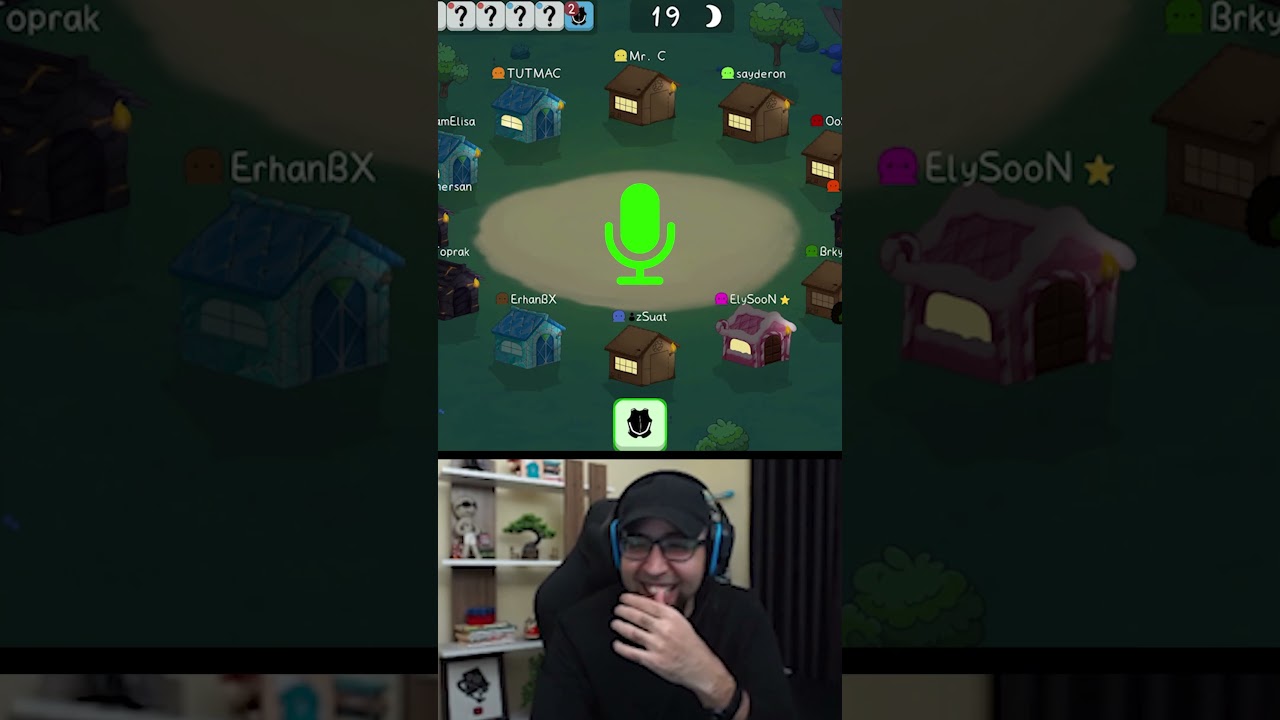 Mikrofonu a&ccedil;ık unutma taklidi🎤#feign #game