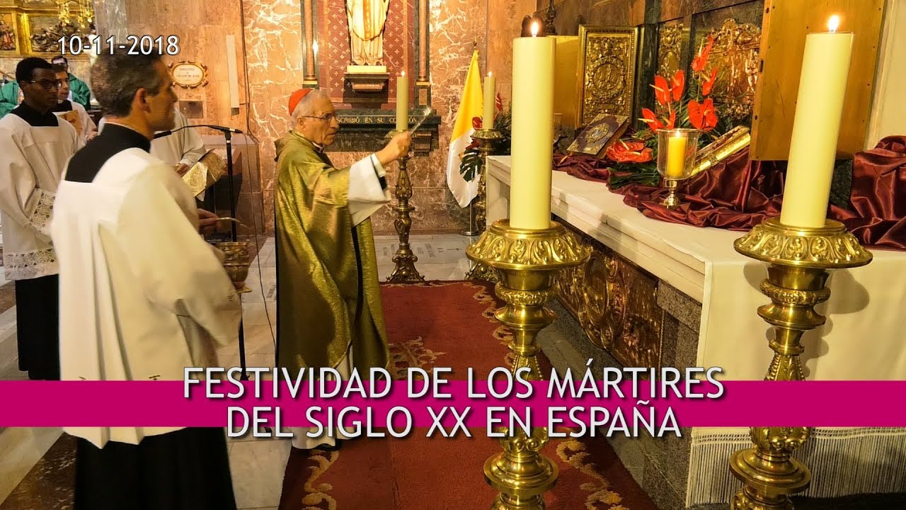 Fiesta Mártires Siglo XX _  Rouco Varela