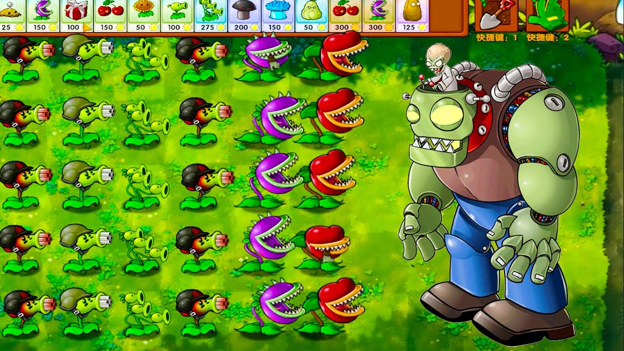 Hybrid Fushion Plants Vs Hybrid Zombies 