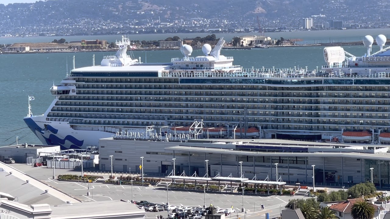 MAJESTIC PRINCESS. Monday. Pier 27. October 11, 2021. San Francisco, CA