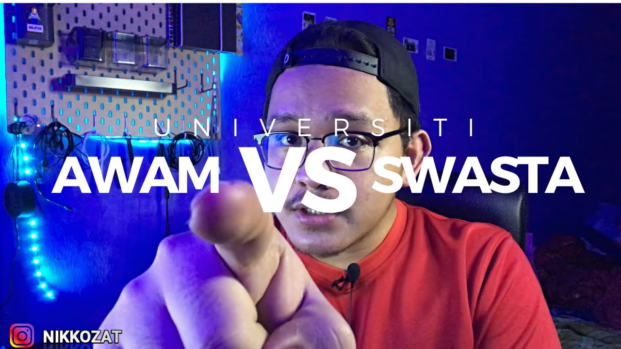 Universiti Awam vs Swasta.