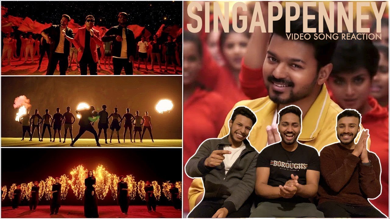 SINGAPPENNEY Video Song Reaction | BIGIL | Thalapathy Vijay | Nayanthara | A.R Rahman