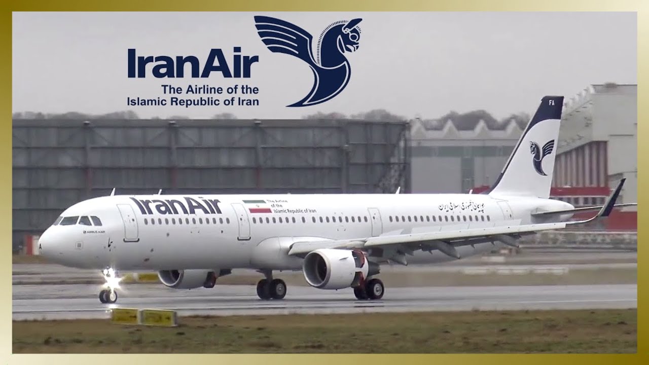 IRAN AIR Airbus A321 ✈️ EP-IFA ✈️ Landing at Hamburg Finkenwerder Airport