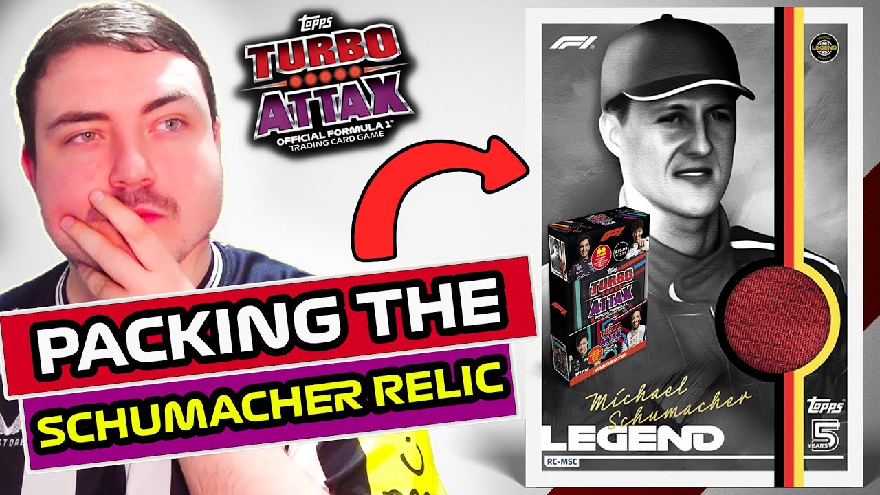 I PACKED A MICHAEL SCHUMACHER RELIC CARD!! | F1 TURBO ATTAX 2024