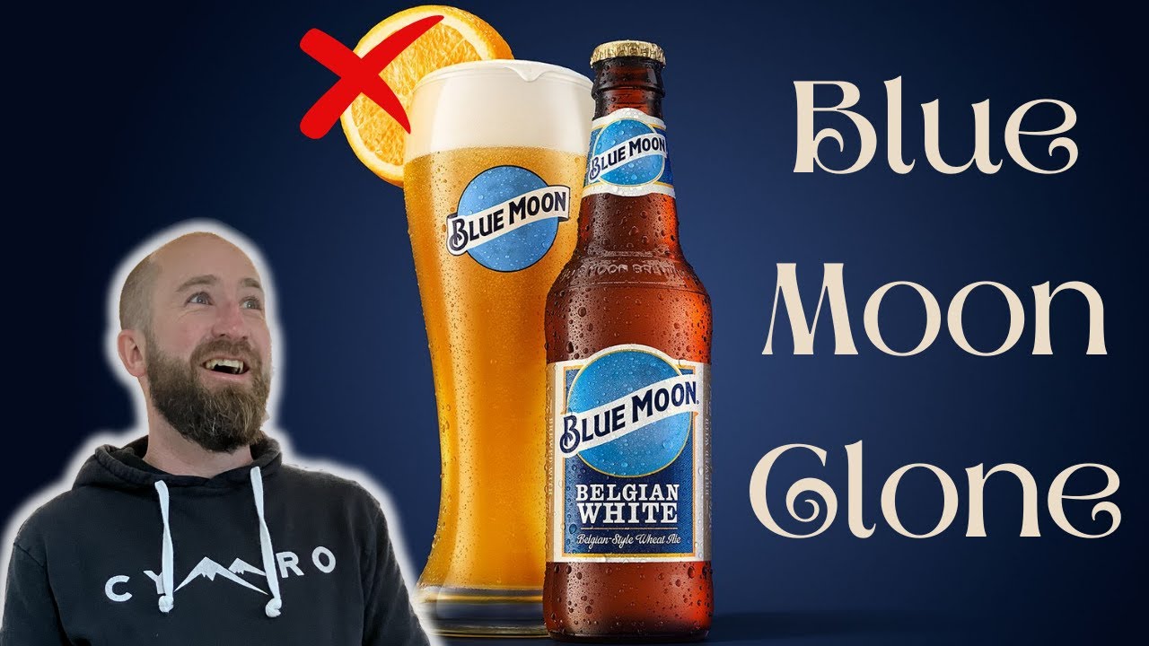 How To Make Blue Moon Belgian Witbier WITHOUT Orange Peel!