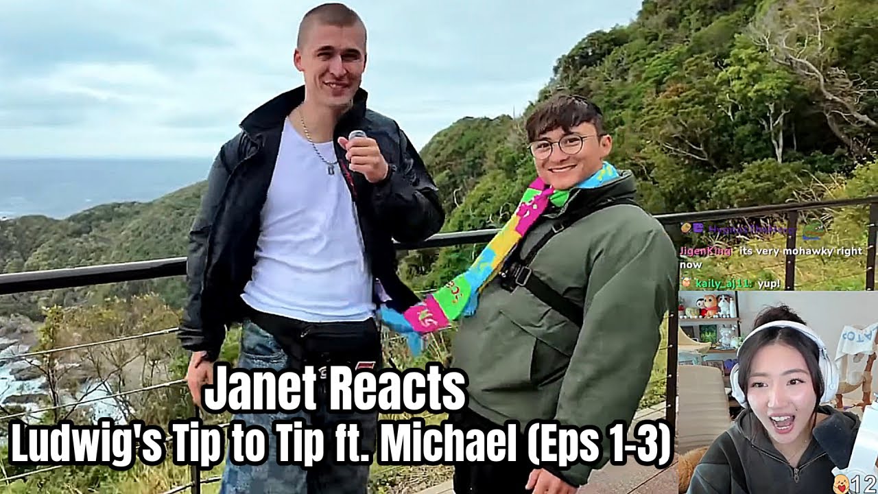 [Janet Reacts] Ludwig's Tip to Tip ft. Michael Reeves (Episodes 1-3)