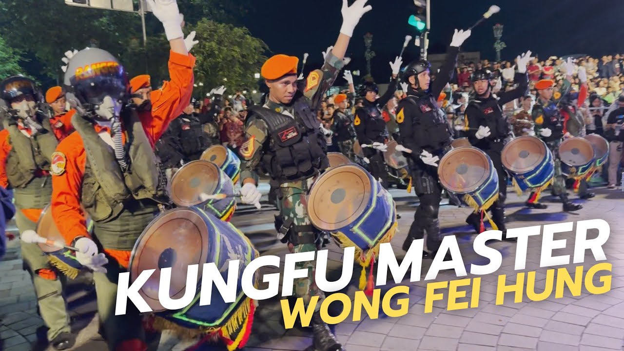KUNGFU MASTER WONG FEI HUNG VERSI DRUMBAND AAU GITA DIRGANTARA