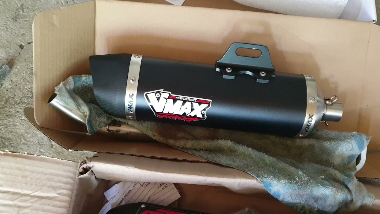 Nmax ver.2 Exhaust Pipe.... (  MT8, JVT, VMAX sound check )
