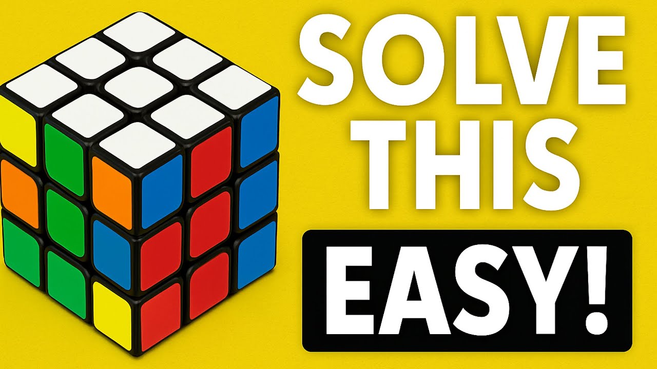 3&times;3 Rubik&rsquo;s Cube Tutorial for Beginners (Full Step-by-Step Guide)