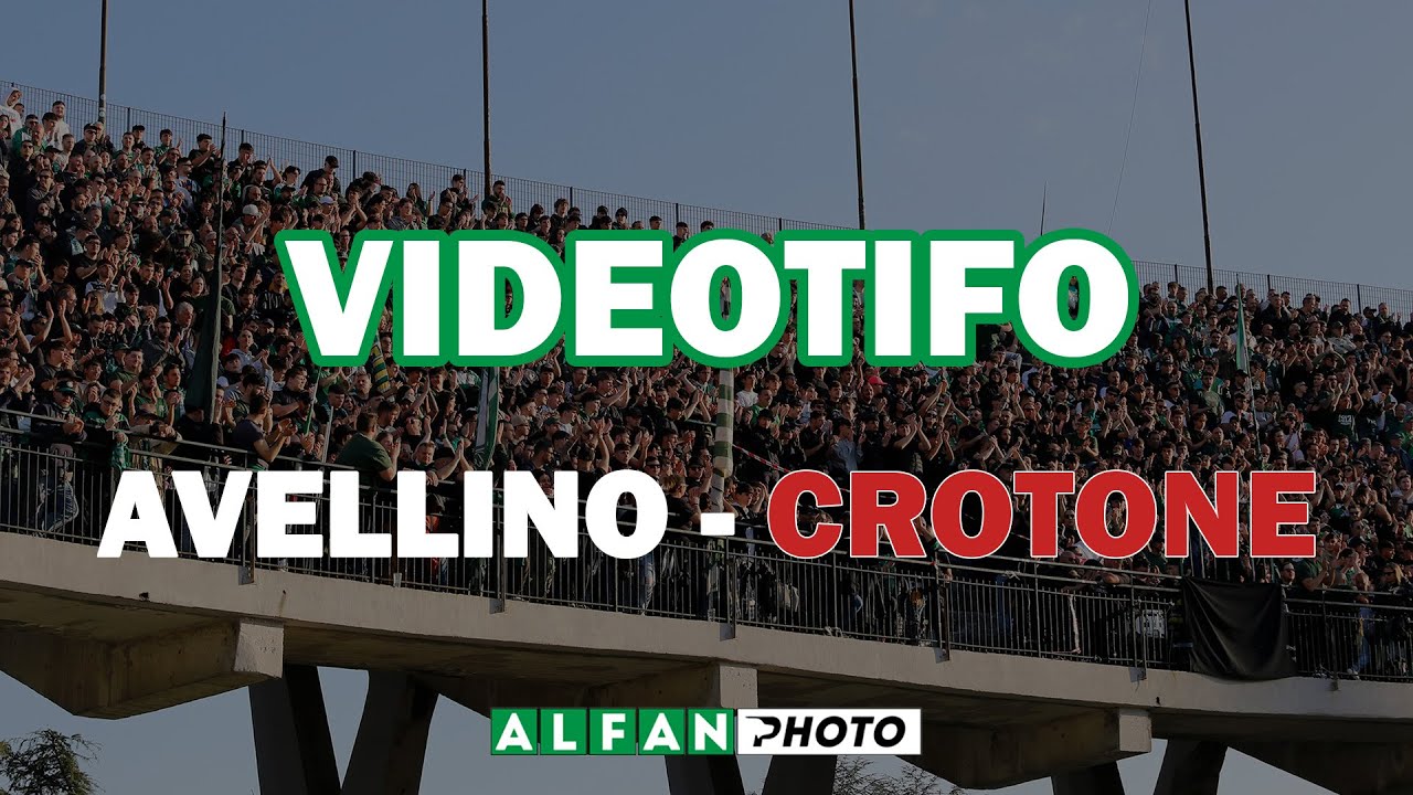 Videotifo di Avellino - Crotone del 27/04/2024