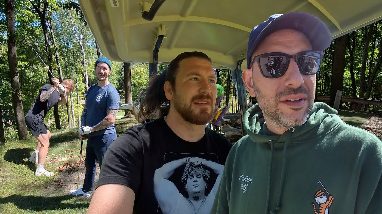 Four Food Creators Play Golf