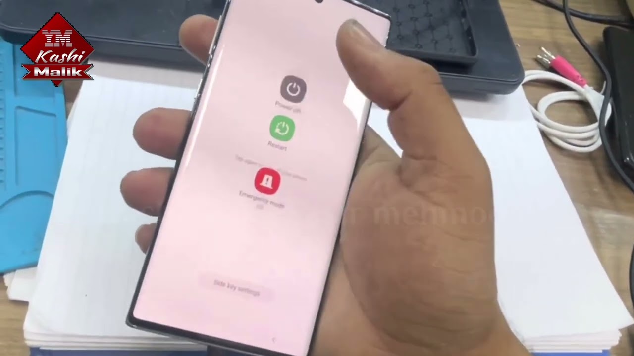 Как выполнить полный сброс пароля и пин-кода на Samsung Galaxy Note 10 Plus Pro с помощью последн...