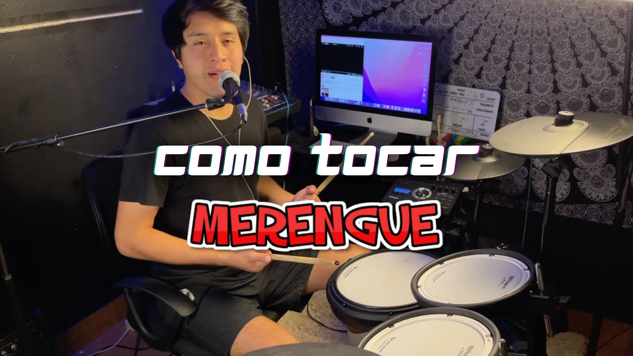COMO TOCAR MERENGUE EN BATERIA - Miguel Mendoza