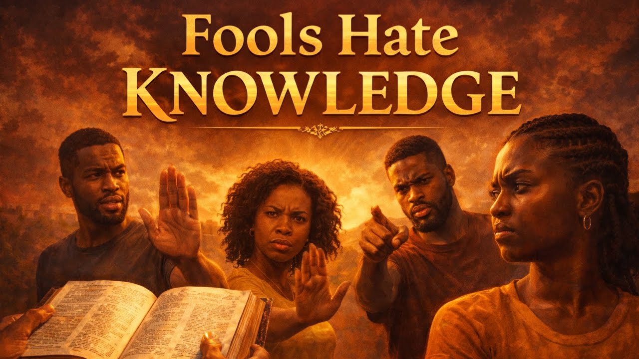 Fools Hate Knowledge | Sabbath Family Bible Study | Faith By My Works