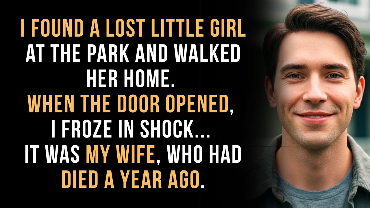 I Walked a Lost Little Girl Home. The Woman Who Answered The Door Was My Late Wife