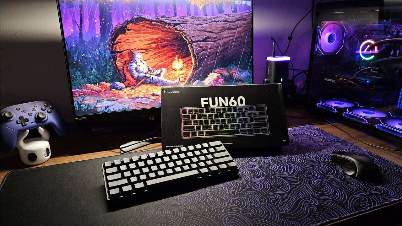 UNBOXING - Teclado AKKO MonsGeek FUN60 PRO