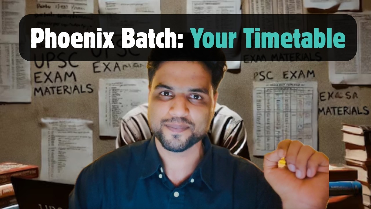 What should be your Timetable for UPSC Prelims 2026 ?