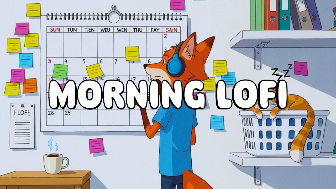 Morning Focus Routine ☕️( Plan Your Day with Lofi )