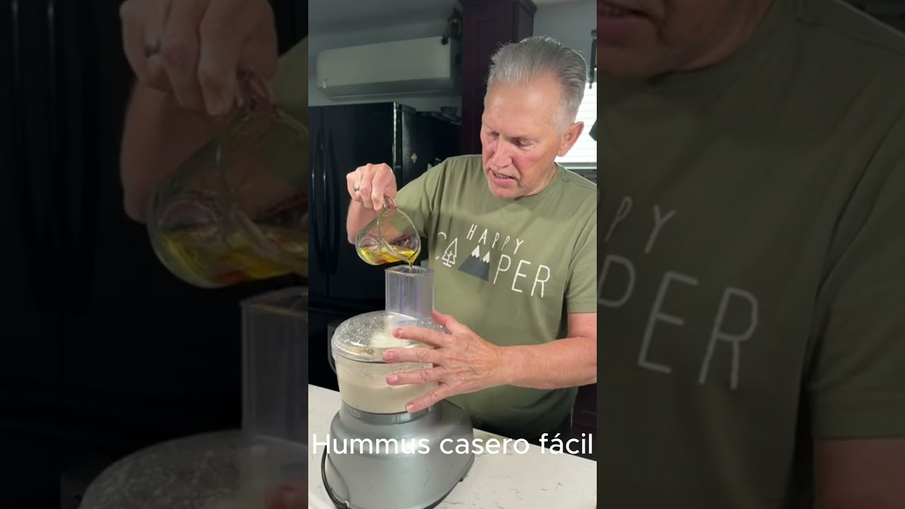 ¡Hummus casero fácil y delicioso! 🥙💛