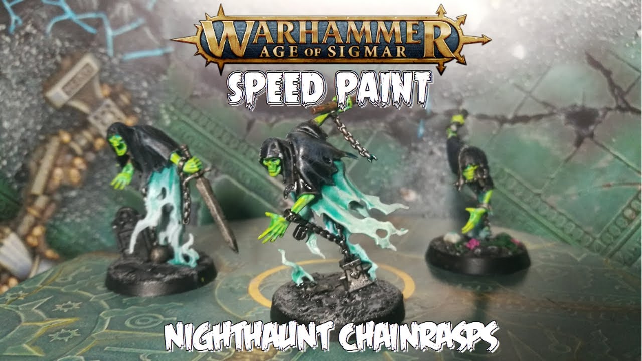 Speed Paint: Nighthaunt Chainrasps