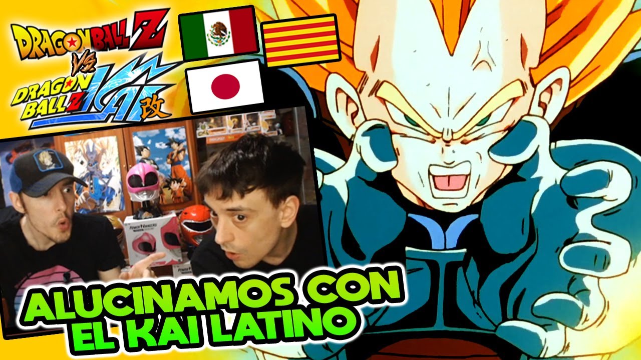 ESPAÑOLES REACCIONAN A DRAGON BALL DOBLAJE LATINO 💥VEGETA LANZA EL FINAL FLASH A CELL💥 DBZ vs KAI
