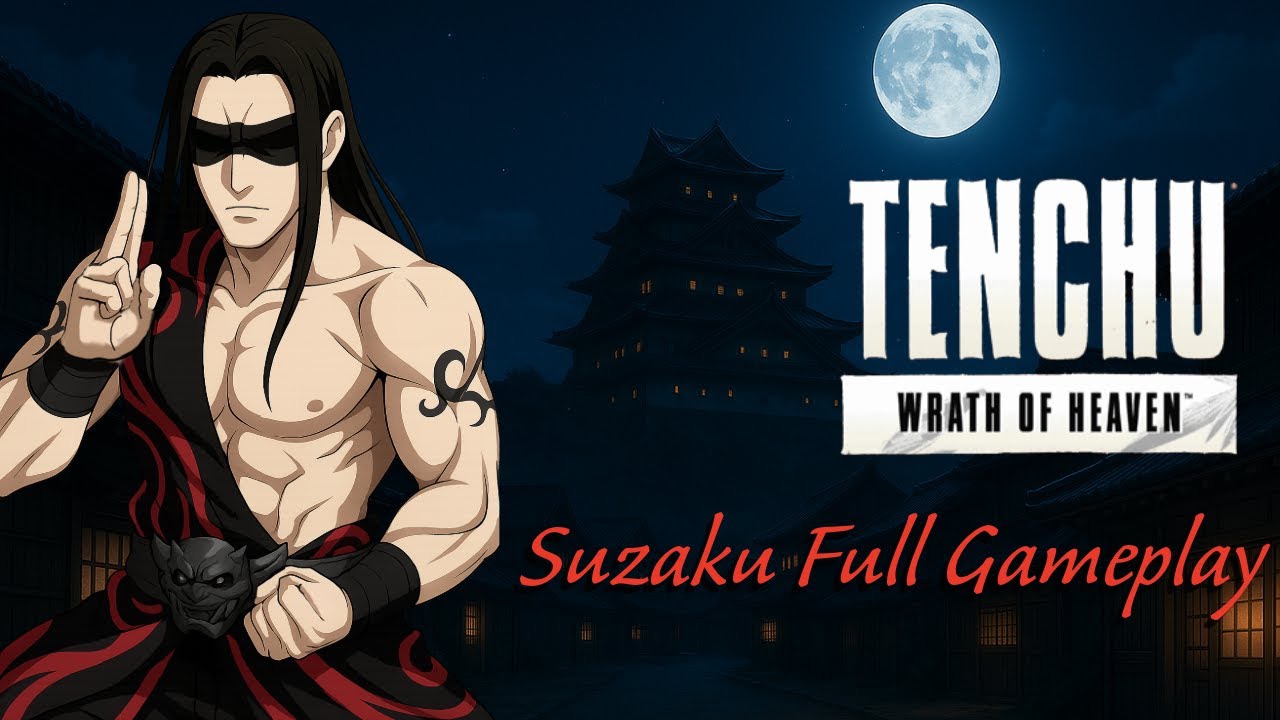 Tenchu Wrath of Heaven  - Enhanced Edition -  Suzaku Full Gameplay (Layout 2)