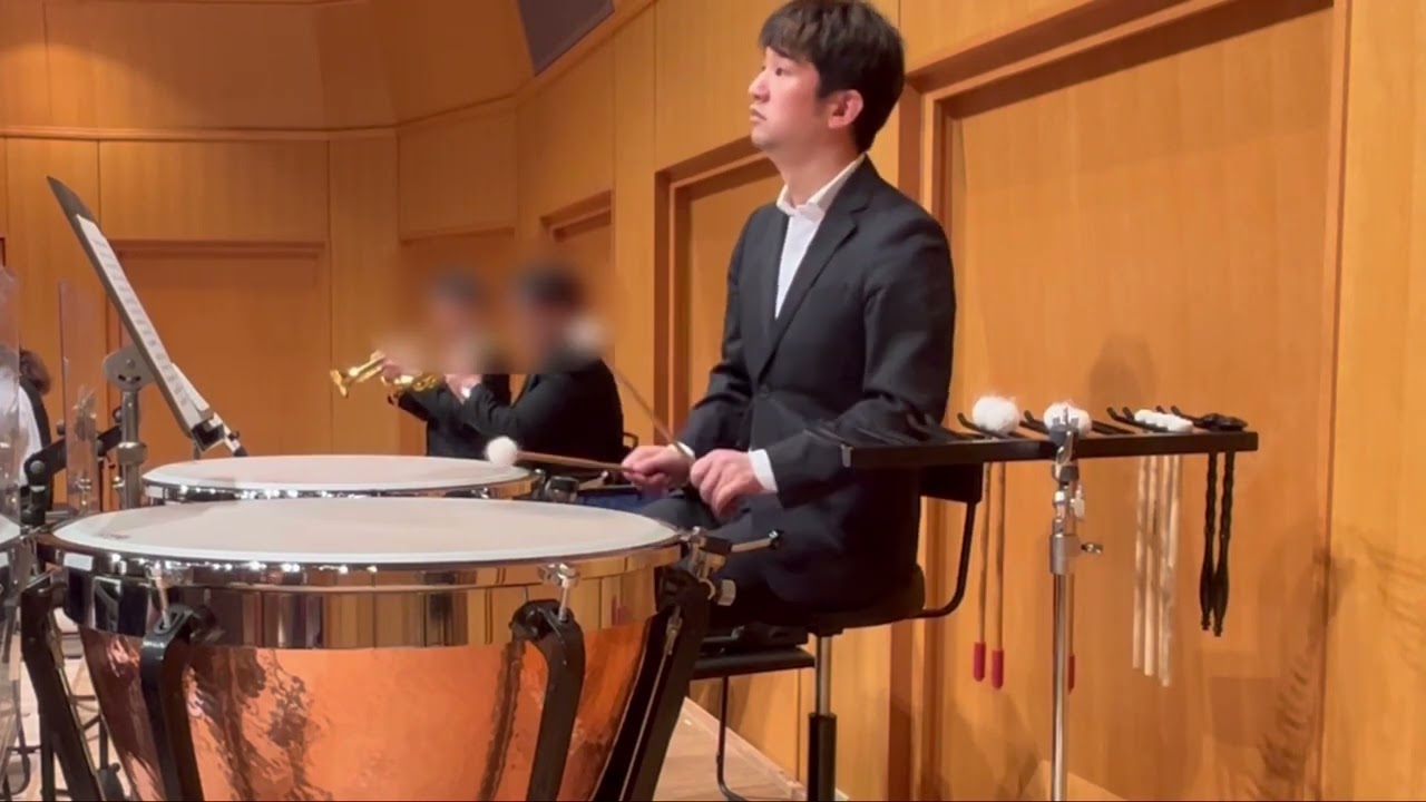 Beethoven Symphony No.7, Rehearsal, Timpani