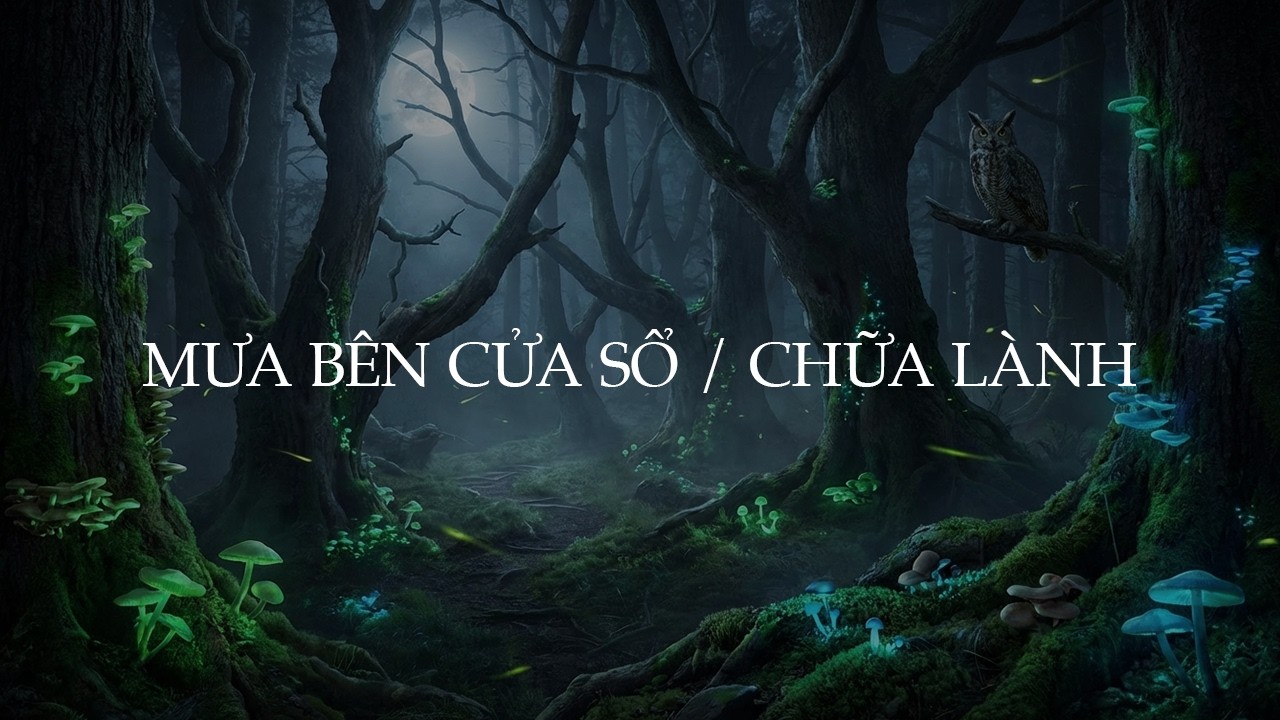 Nhạc Chữa Lành Tiếng Mưa Bên Cửa Sổ | 432Hz Ngủ Ngon Sâu & Giảm Căng Thẳng (Sóng Delta)